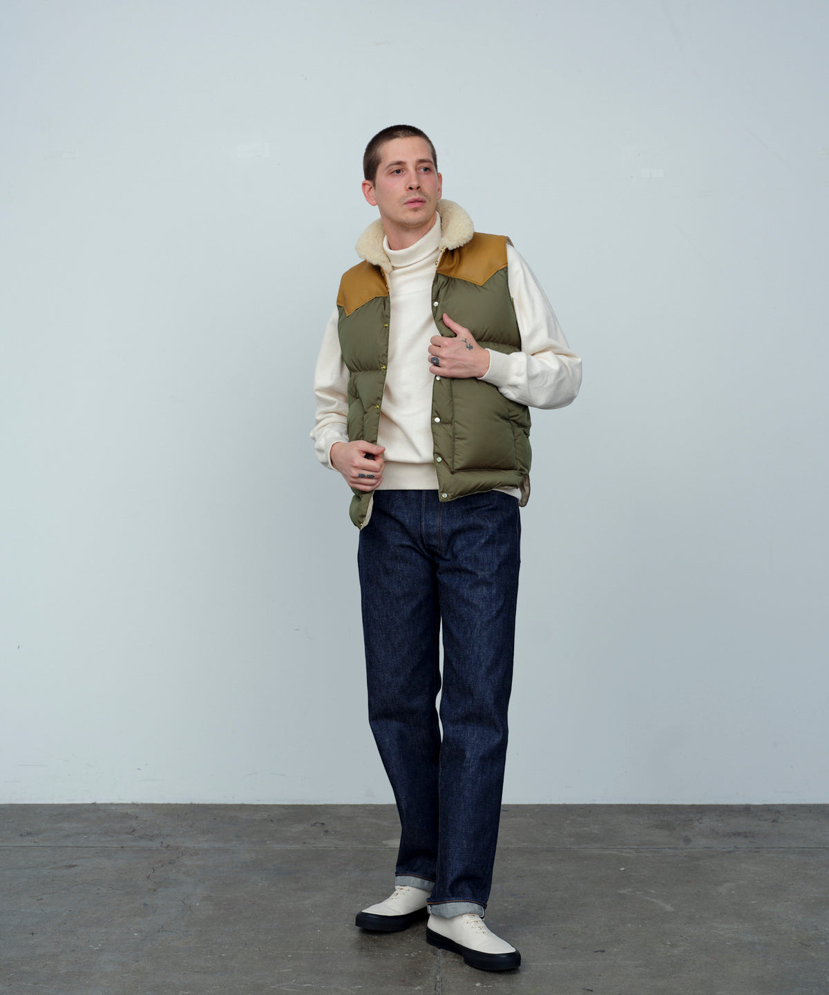 25FW 】RMFC HERITAGE CHRISTY VEST / OLIVE – A'r11551 FUKUOKA