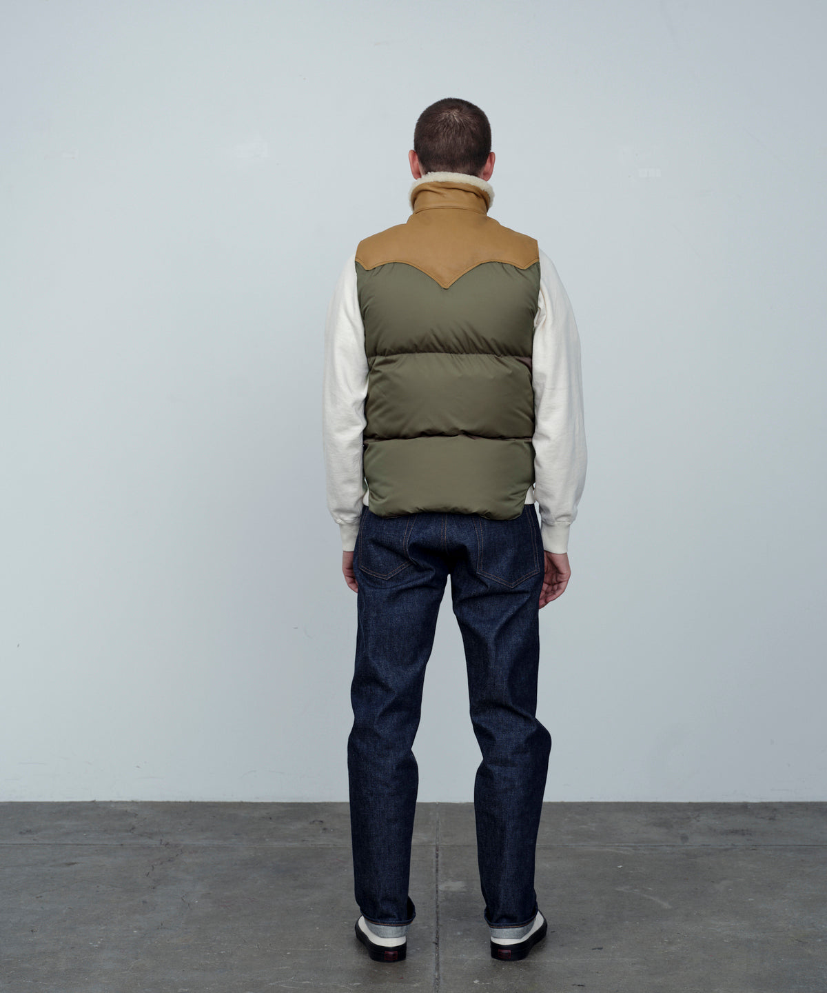 【 25FW 】RMFC HERITAGE CHRISTY VEST / OLIVE