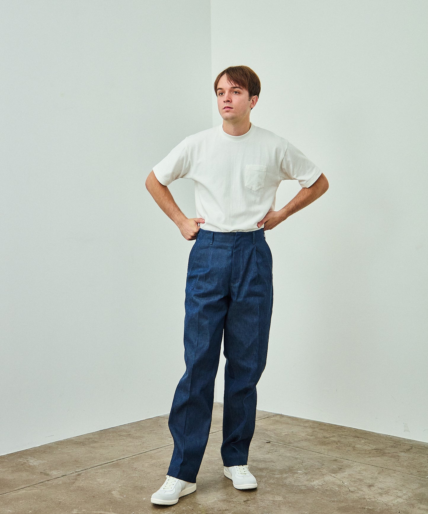 【 25SS 】YANKSHIRE C1950 PEG TOP DUNGAREE / INDIGO