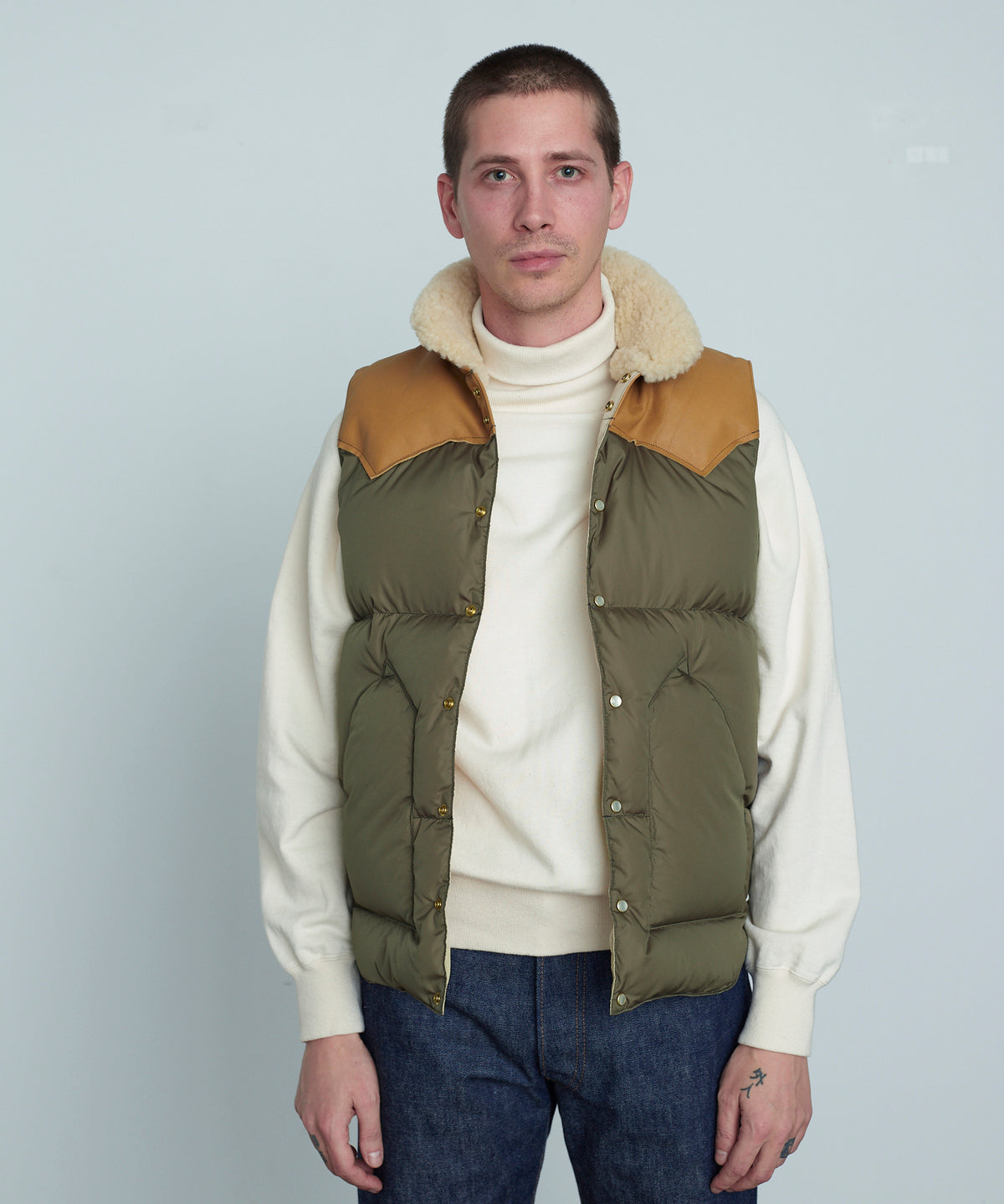 【 25FW 】RMFC HERITAGE CHRISTY VEST / OLIVE