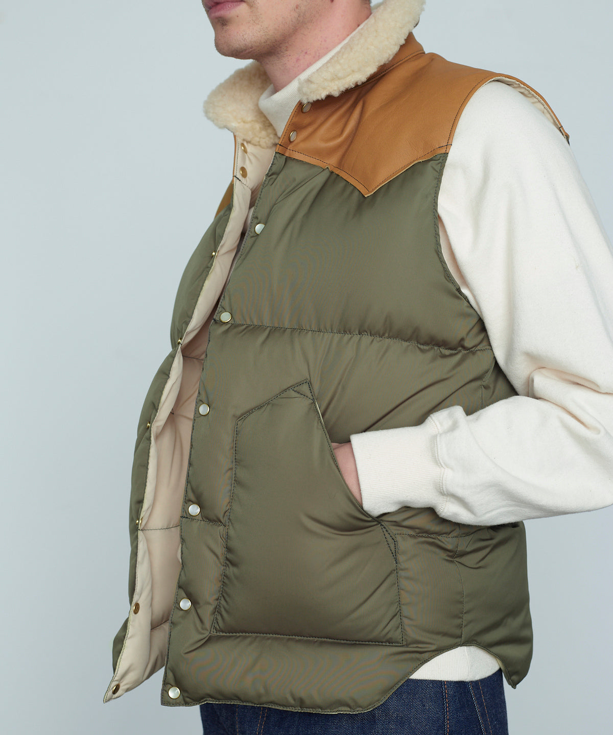 【 25FW 】RMFC HERITAGE CHRISTY VEST / OLIVE