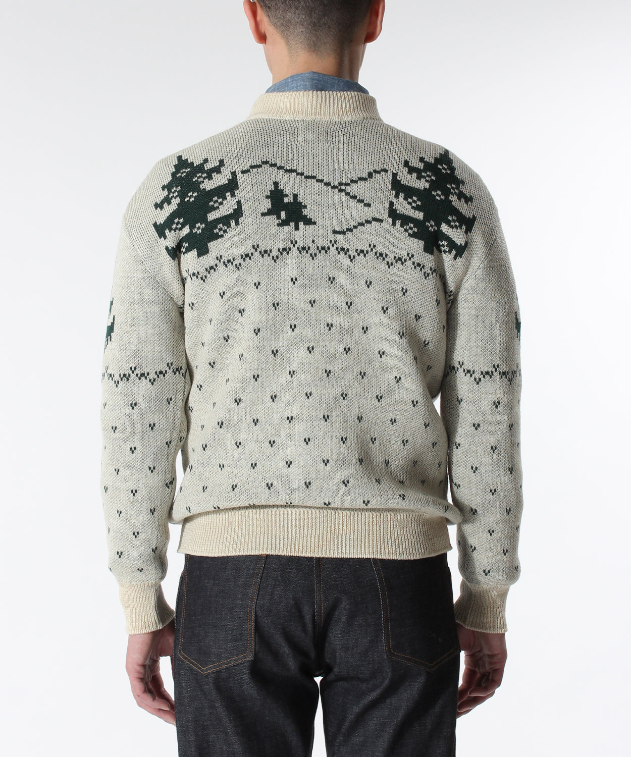 Der SUMMLER HOLIDAY KNIT CREW / GREEN