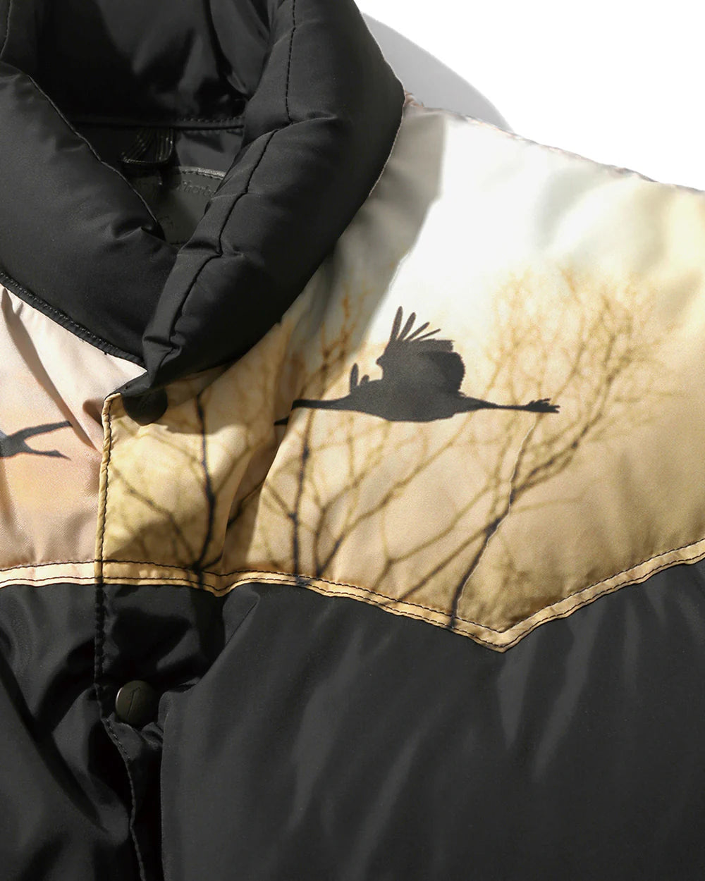 【 25FW 】Needles × RMFC Crane Yoke Down Vest / BLACK