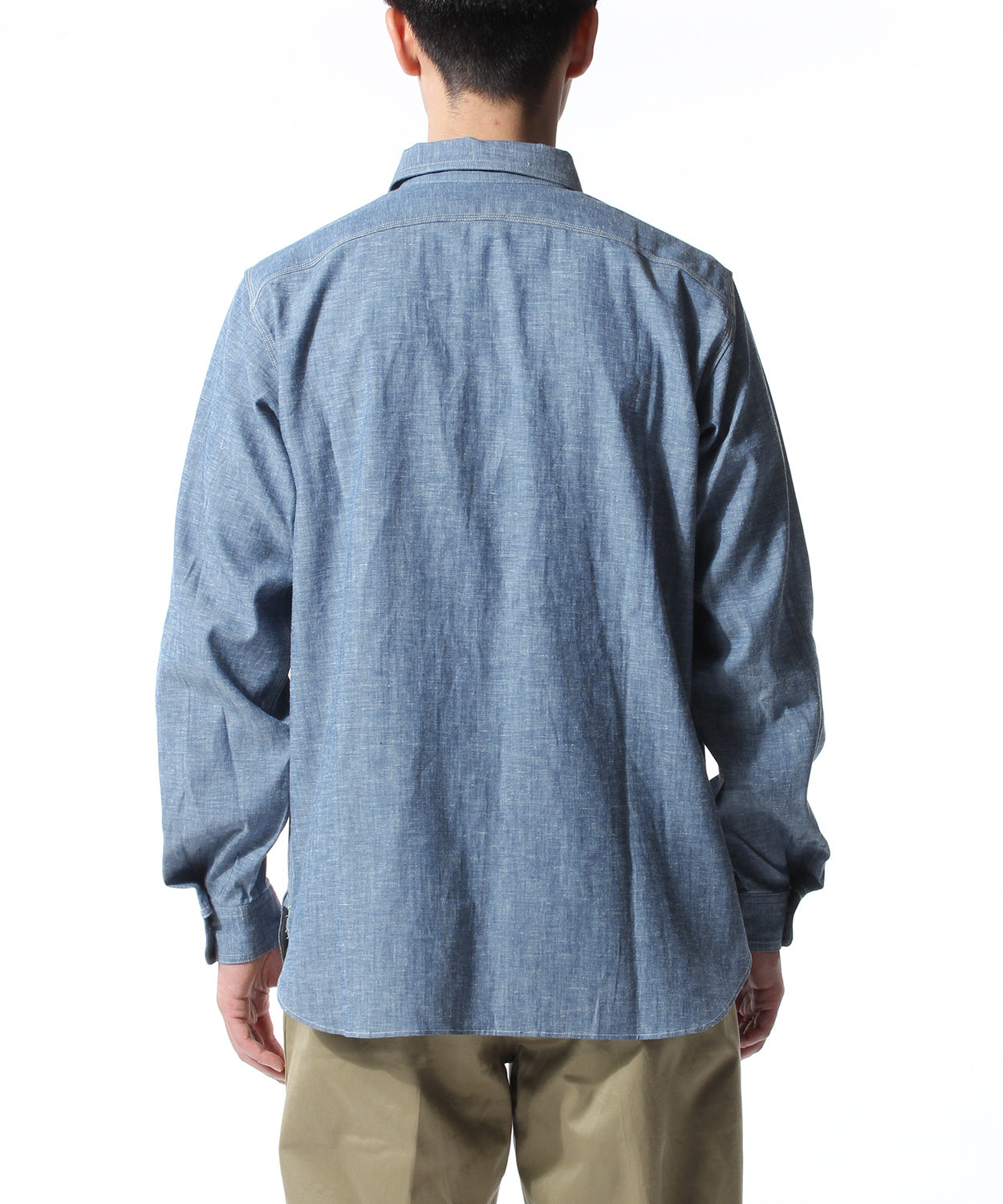 【 Restock 】BIGYANK M1935 WORK SHIRT CHAMBRAY / INDIGO