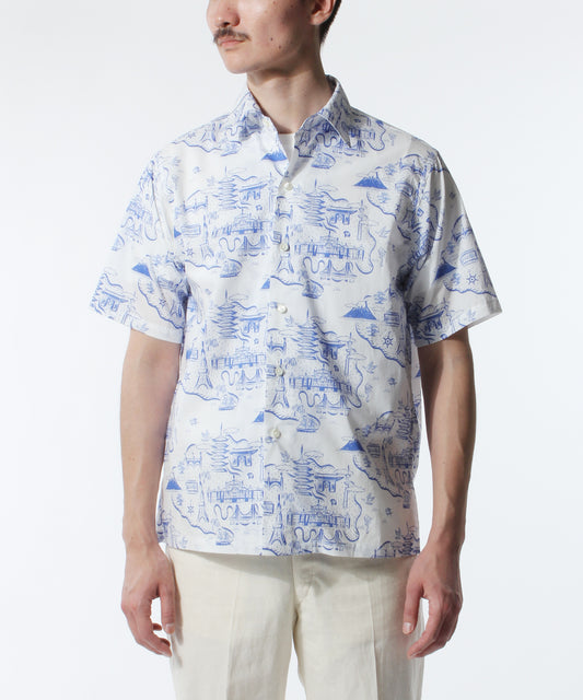 ANATOMICA EDOMAE SHIRT / WHITE