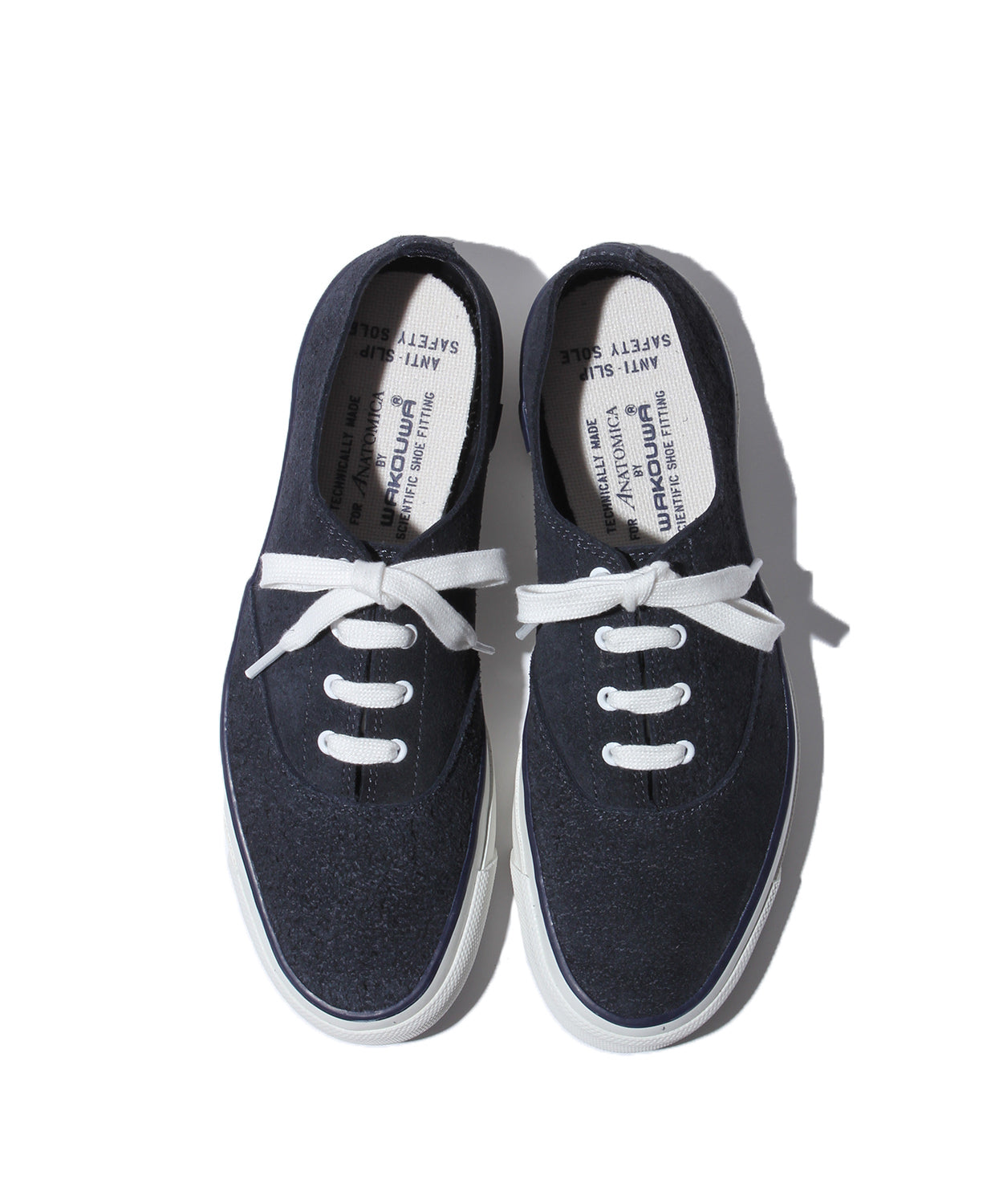 WAKOUWA SUEDE OX LOW UNLINED / NAVY