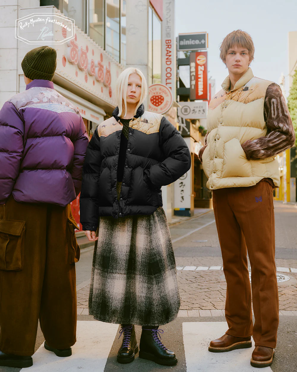 【 25FW 】Needles × RMFC Crane Yoke Down Vest / BLACK