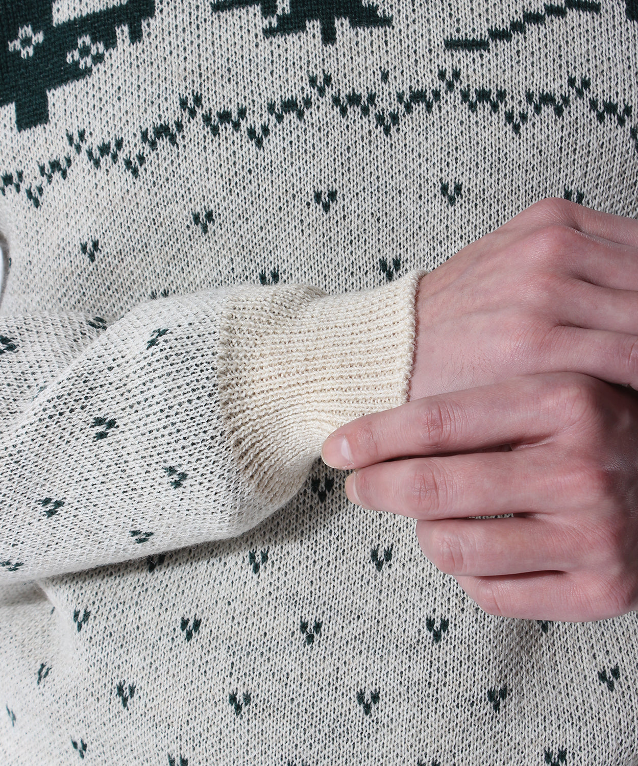 Der SUMMLER HOLIDAY KNIT CREW / GREEN