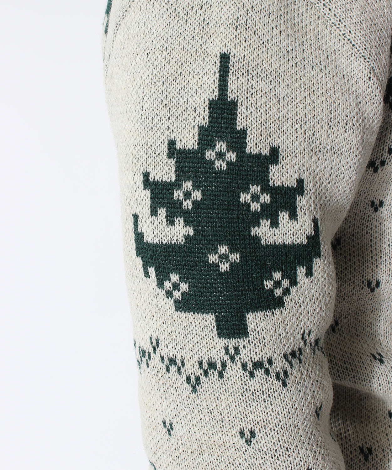 Der SUMMLER HOLIDAY KNIT CREW / GREEN