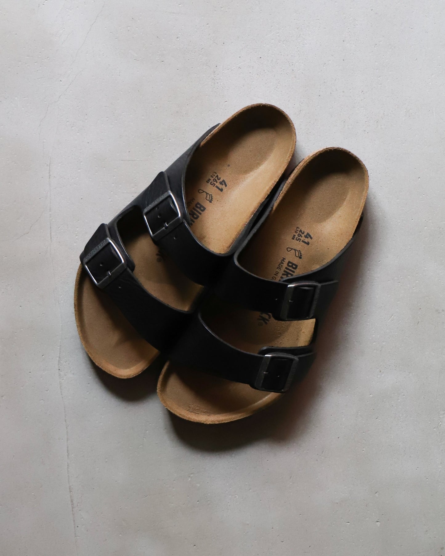 【 24FW 】BIRKENSTOCK Arizona REGULAR LE Vintage Wood / BLACK