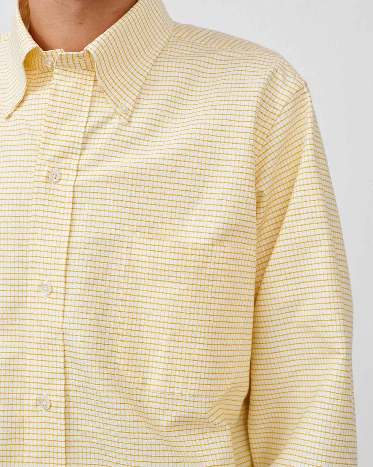 【 26SS 】ANATOMICA BD SHIRT MADISON PLAID / YELLOW