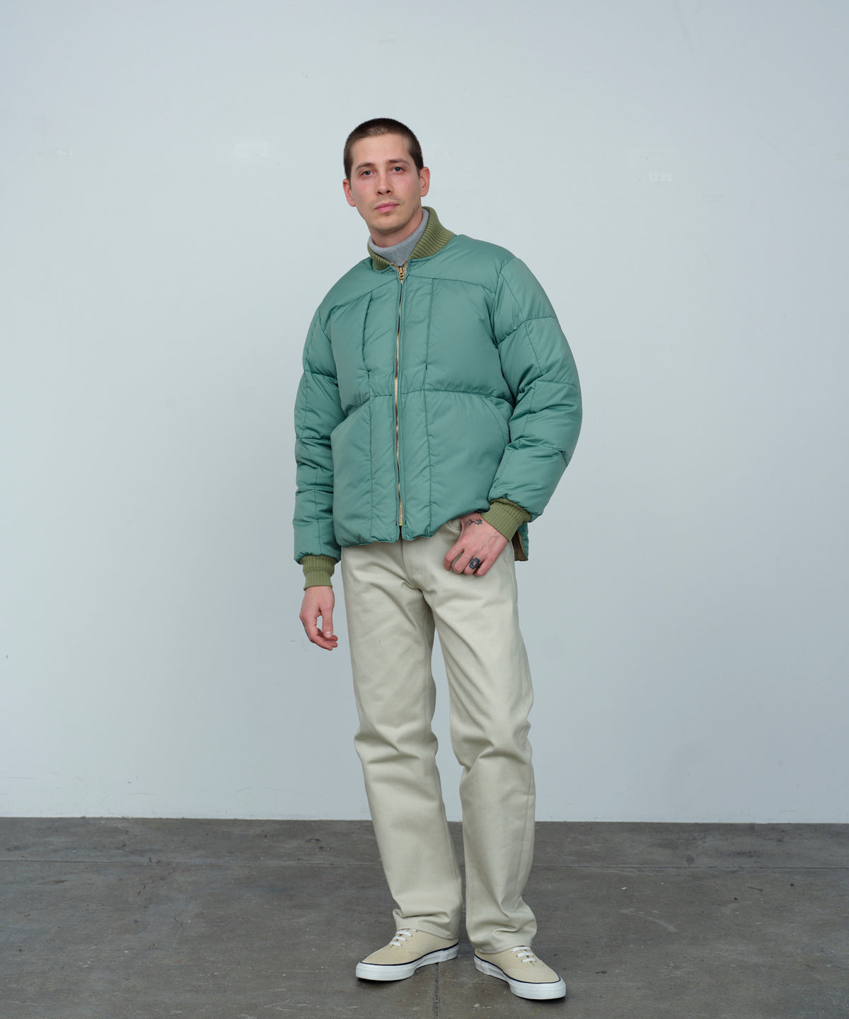 【 25FW PRE-ORDER 】RMFC GRAND TETON MC JACKET / EMERALD