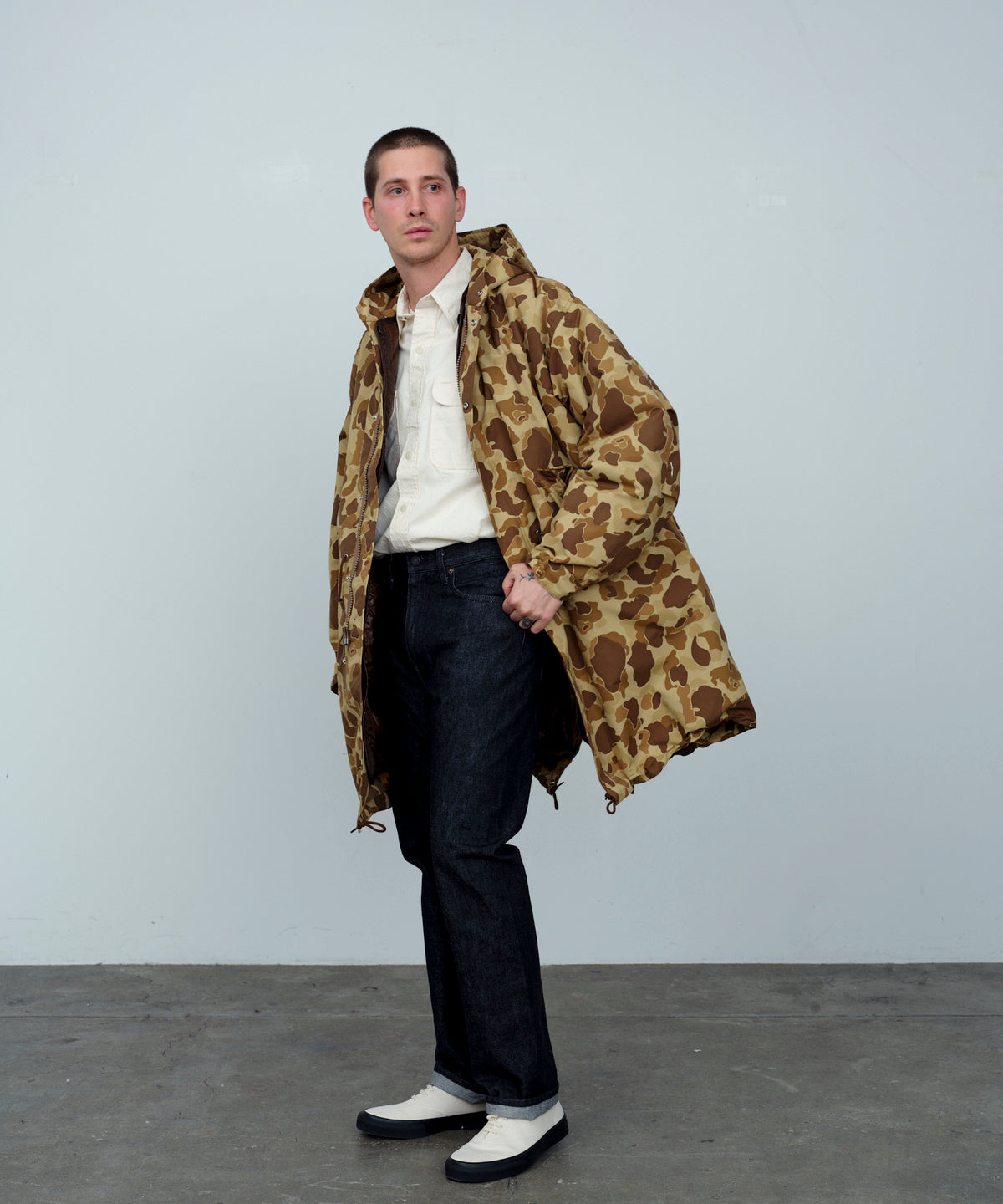 【 25FW 】RMFC M51 FISHTAIL HUNTER CAMO with LINER / BROWN