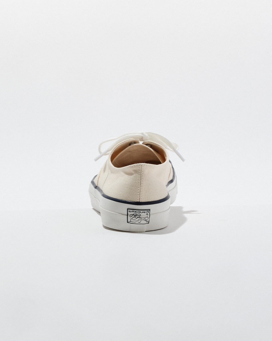 【 26SS 】WAKOUWA CANVAS OX LOW WHITE SOLE / OFF WHITE