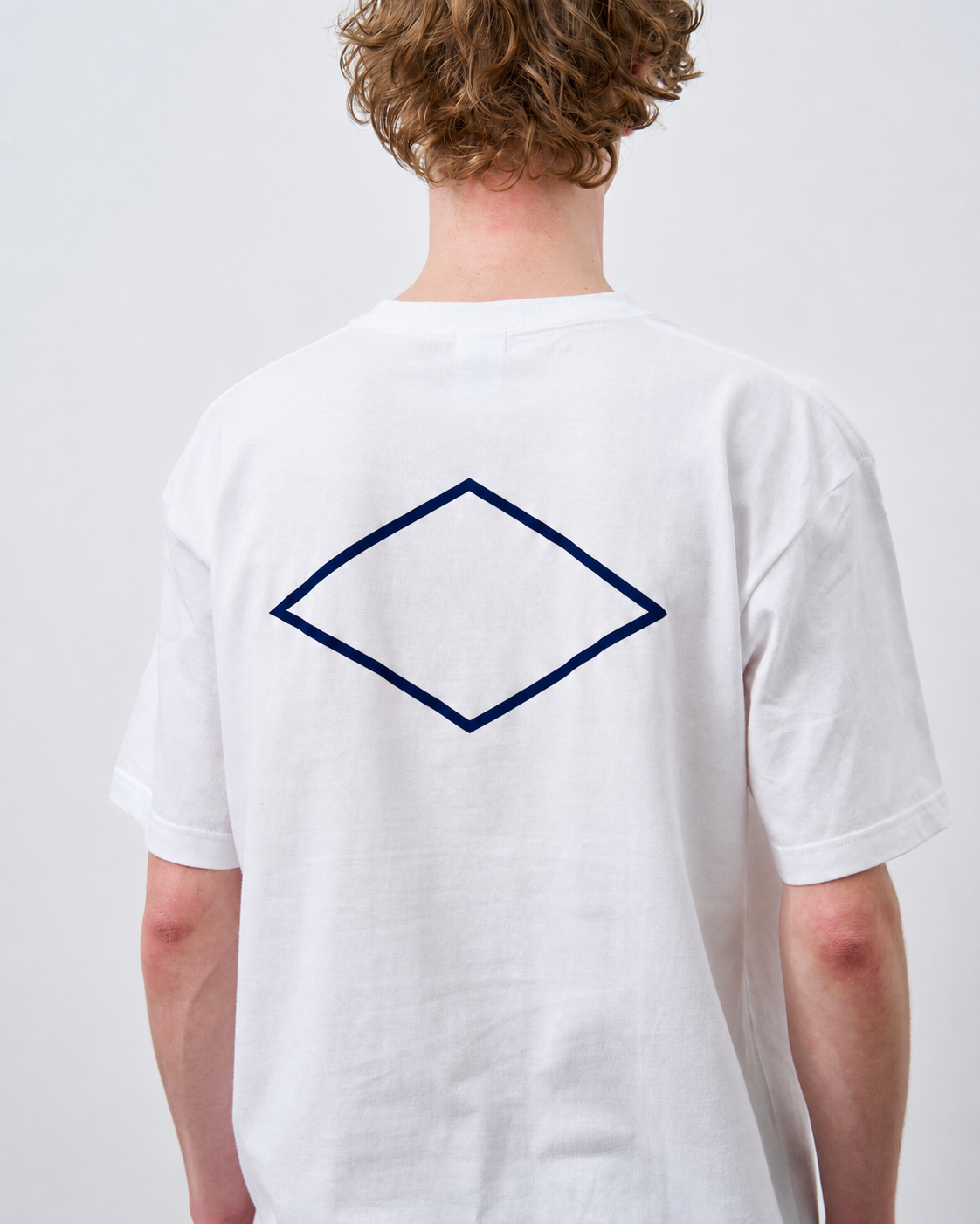 【 26SS 】BIGYANK DIAMOND BACK TEE / WHITE