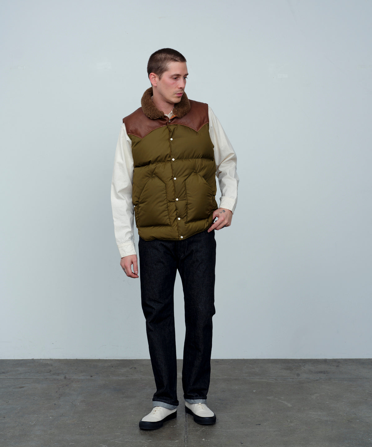 【 25FW 】RMFC HERITAGE CHRISTY VEST / OD