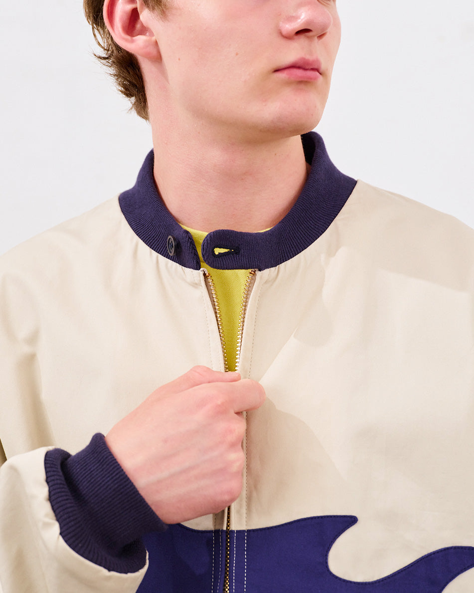 【 26SS 】WAKOUWA TUNA TUNE JACKET / IVORY