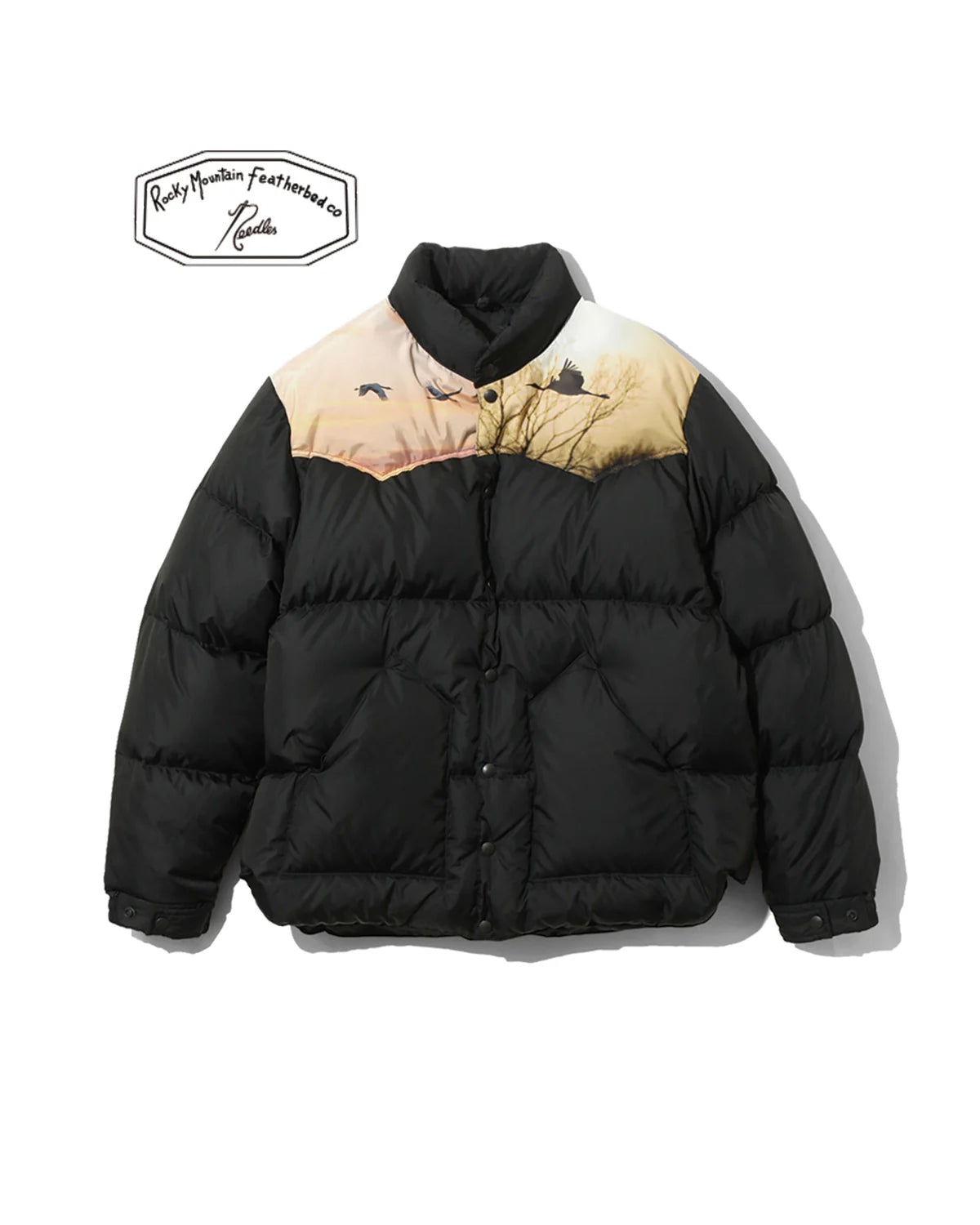【 25FW 】Needles × RMFC Crane Yoke Down Jacket / BLACK