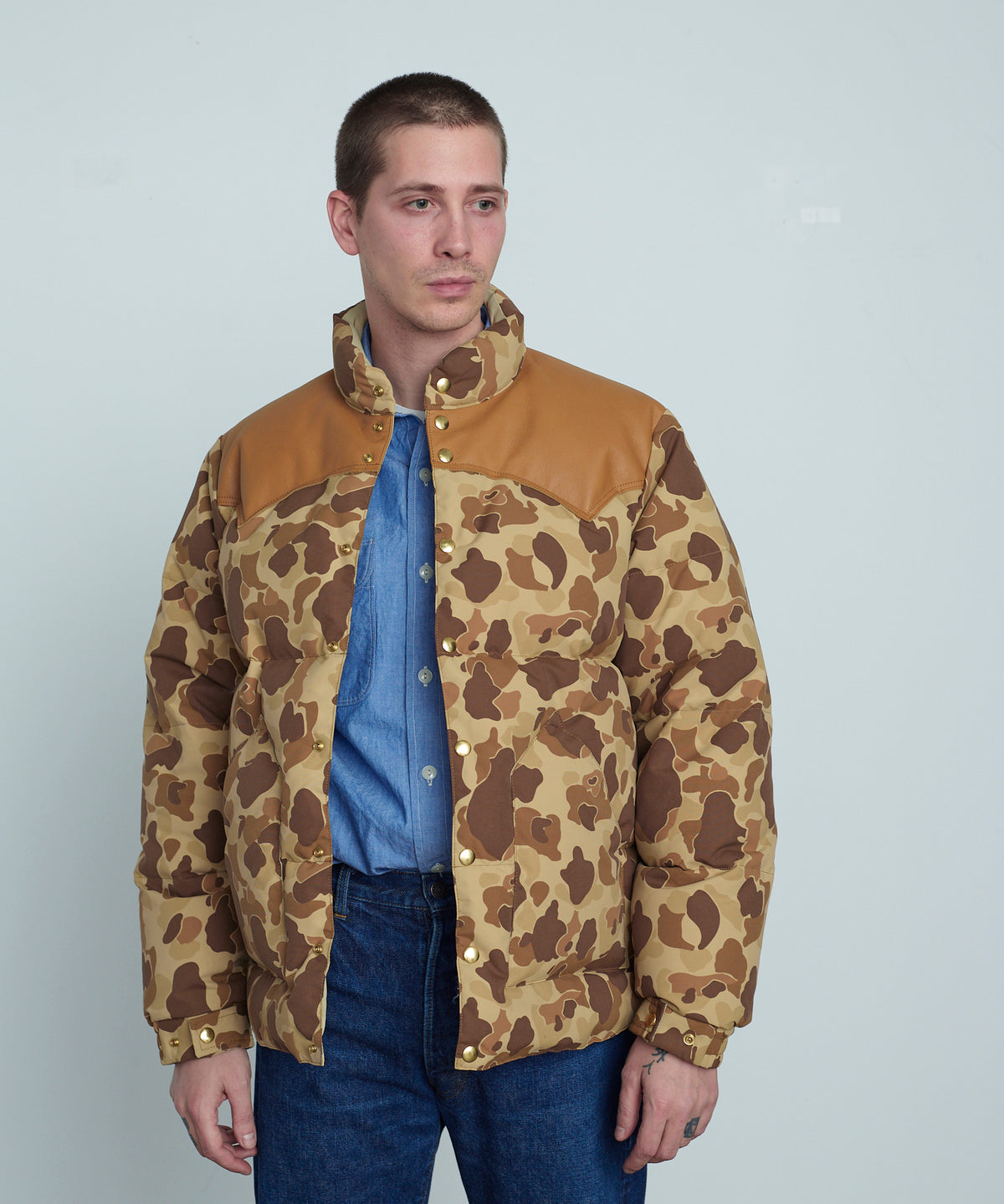 【 25FW PRE-ORDER 】RMFC HERITAGE DOWN JACKET HUNTER CAMO / BROWN