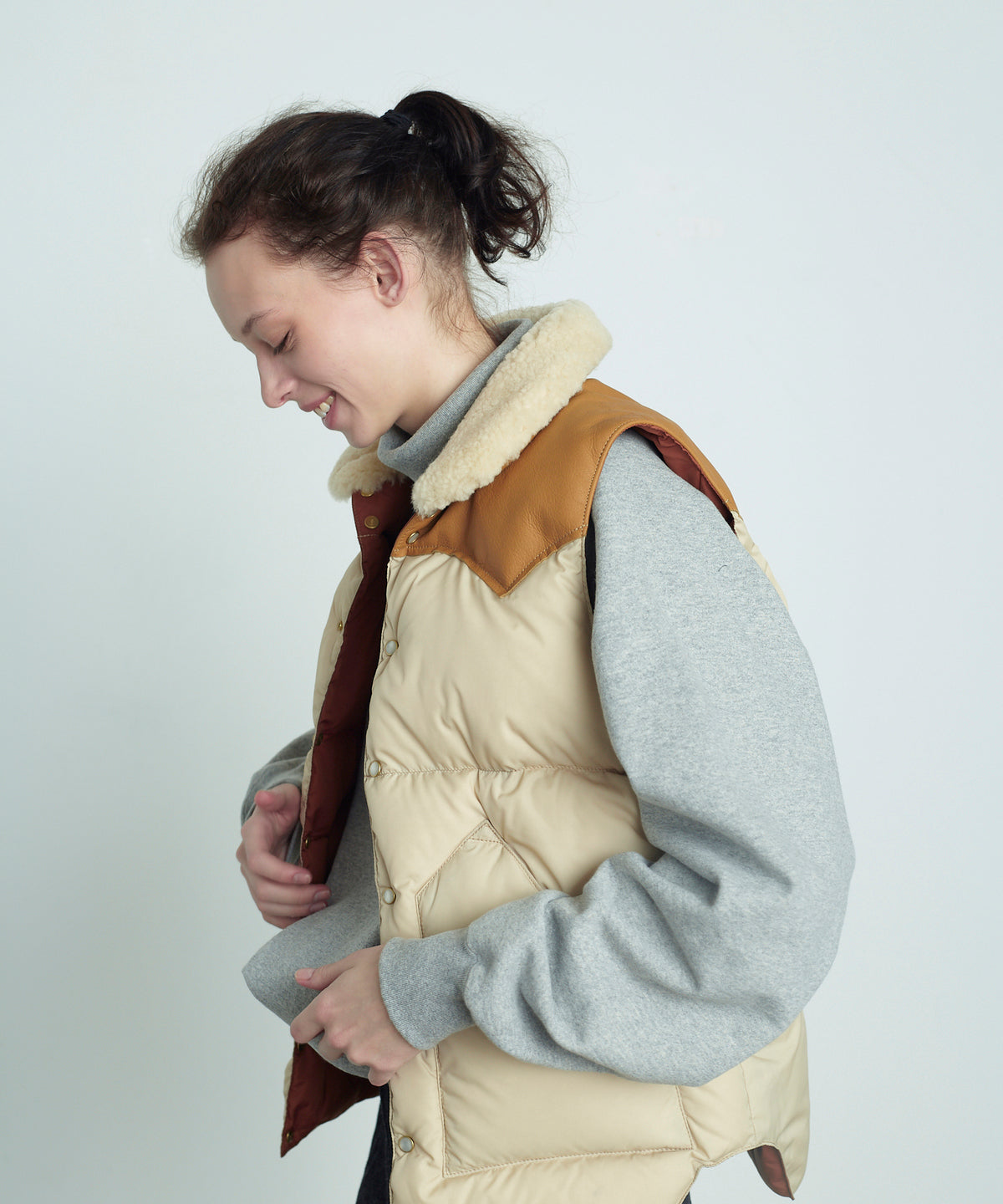 【 25FW 】RMFC HERITAGE CHRISTY VEST / L.BEIGE