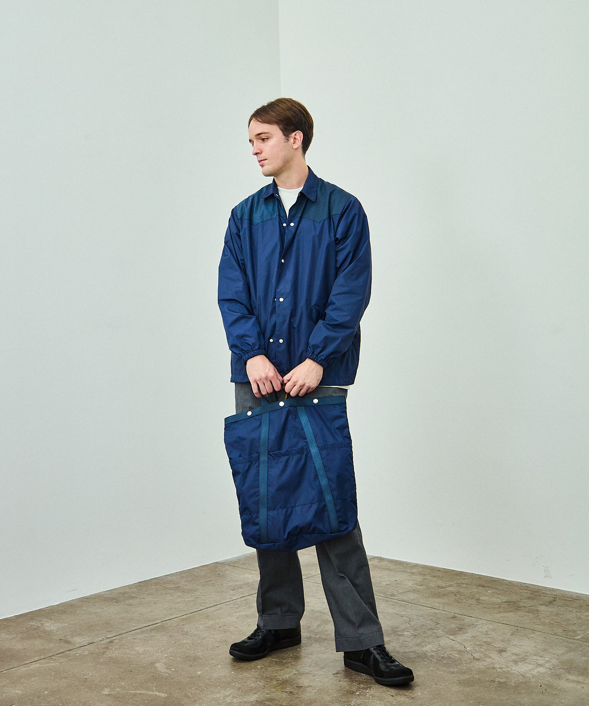 【 25SS 】RMFC WIND TOTE  / NAVY