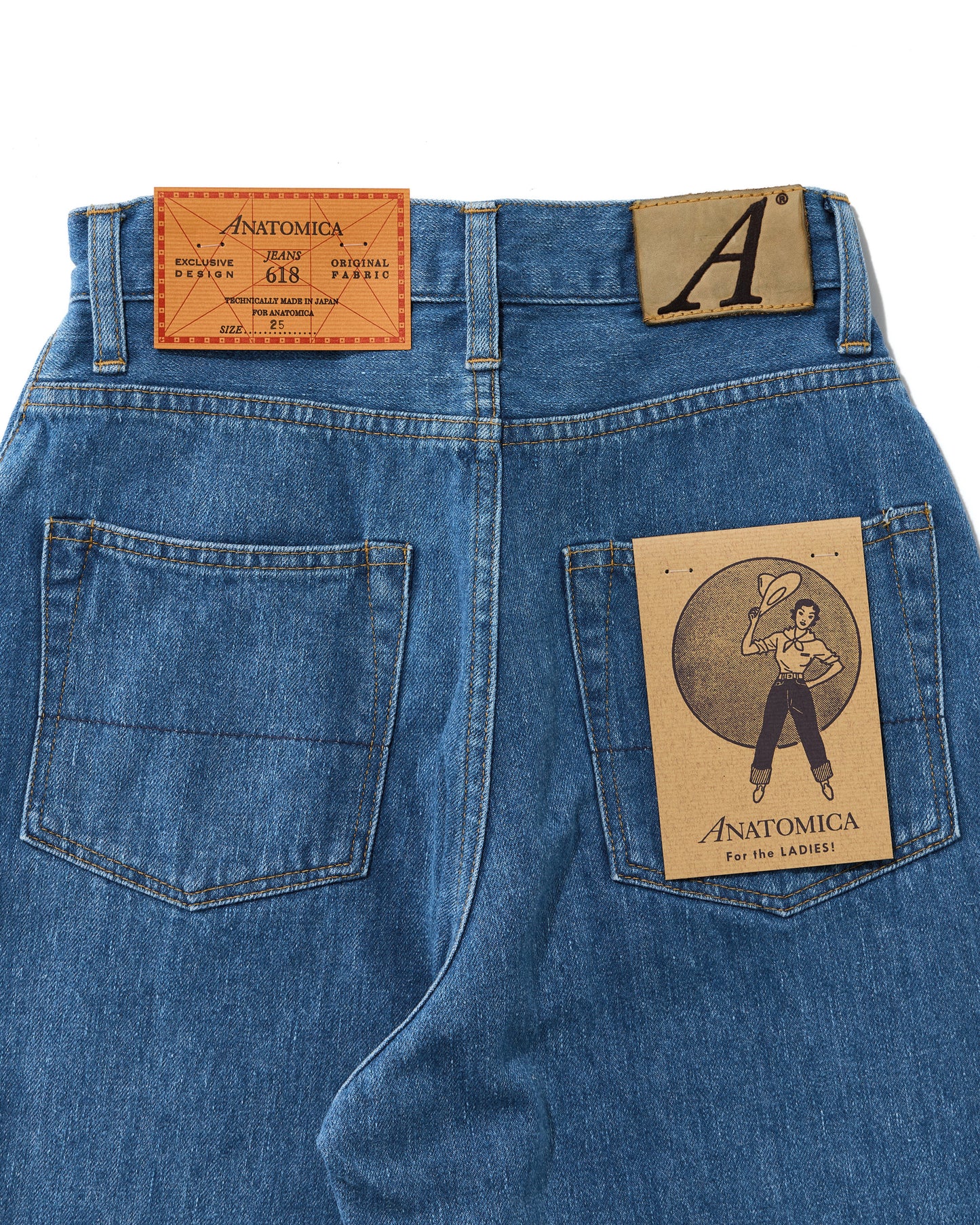 ANATOMICA 618 MARILYN I / INDIGO USED WASH
