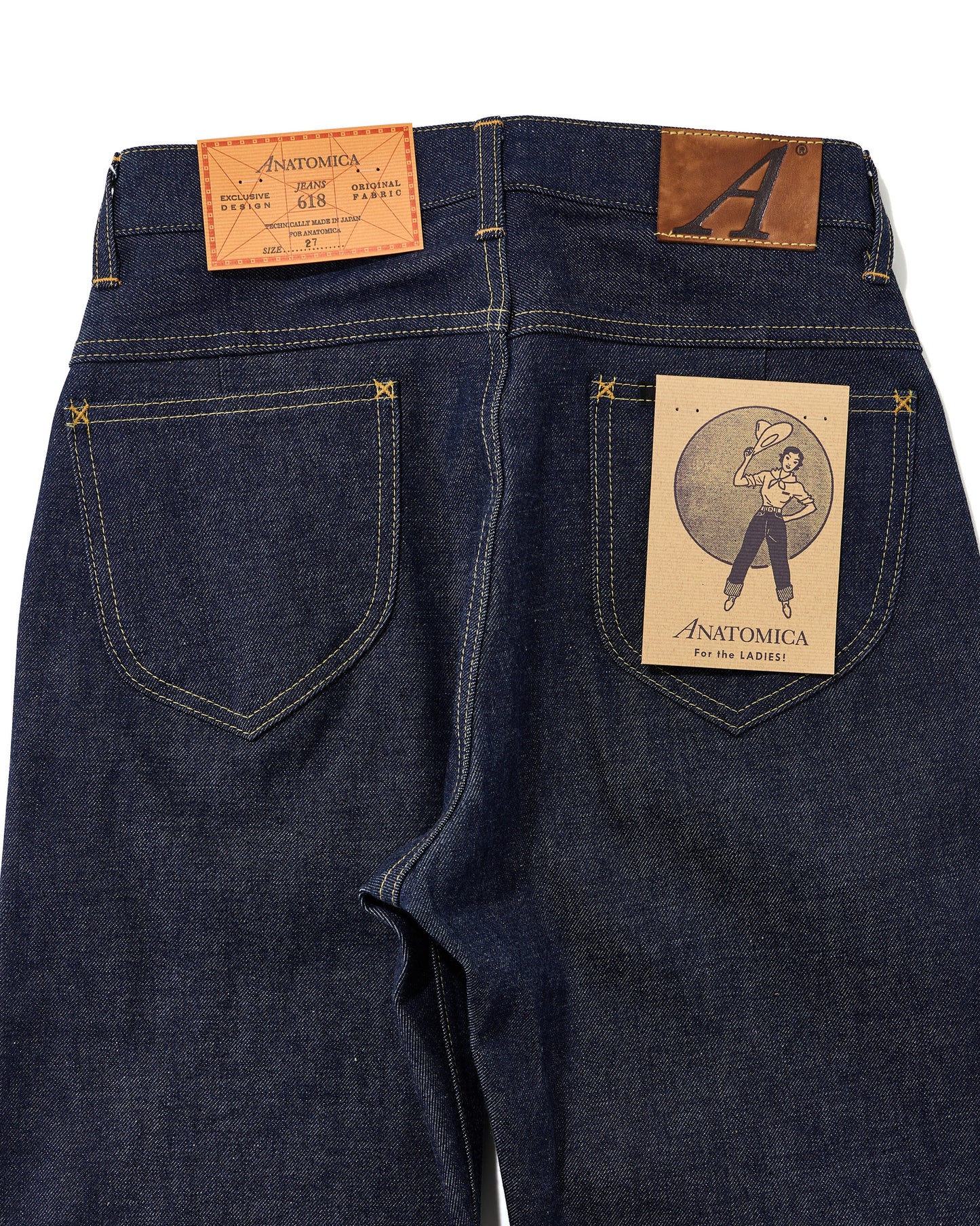 Anatomica 618 Marilyn II / Indigo one Wash.