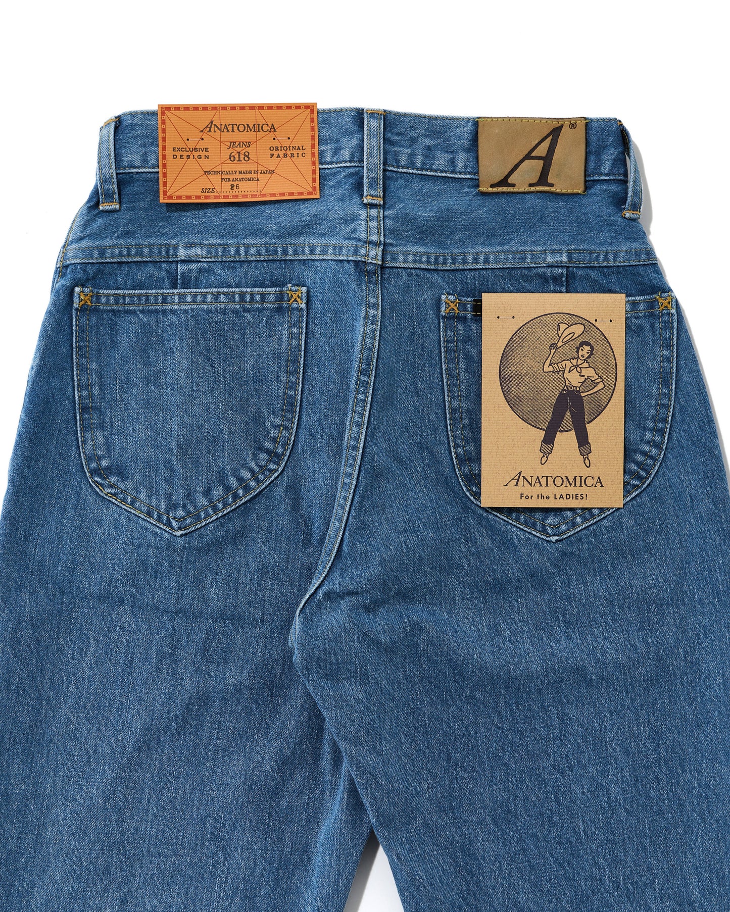 ANATOMICA 618 MARILYN Ⅱ / INDIGO USED WASH