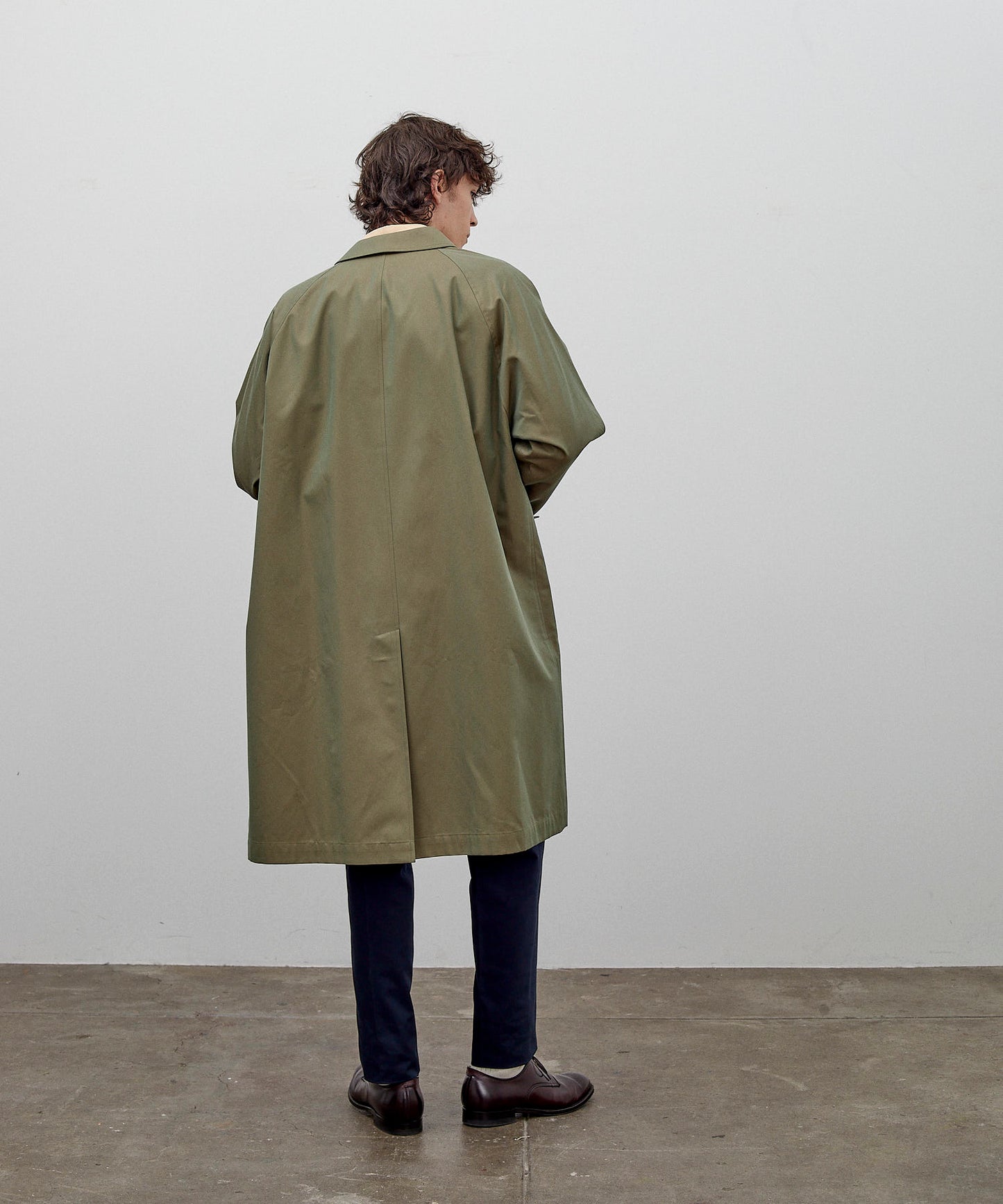 【 25FW 】ANATOMICA SINGLE RAGLAN COAT I / OLIVE