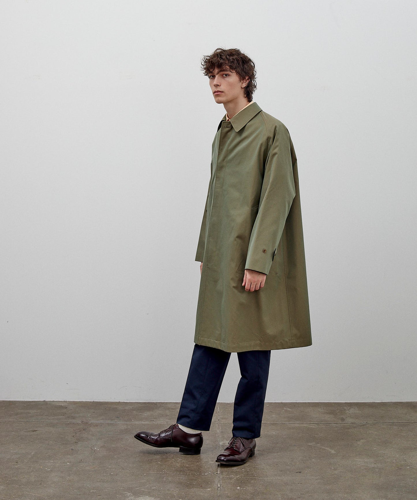 【 25FW 】ANATOMICA SINGLE RAGLAN COAT I / OLIVE