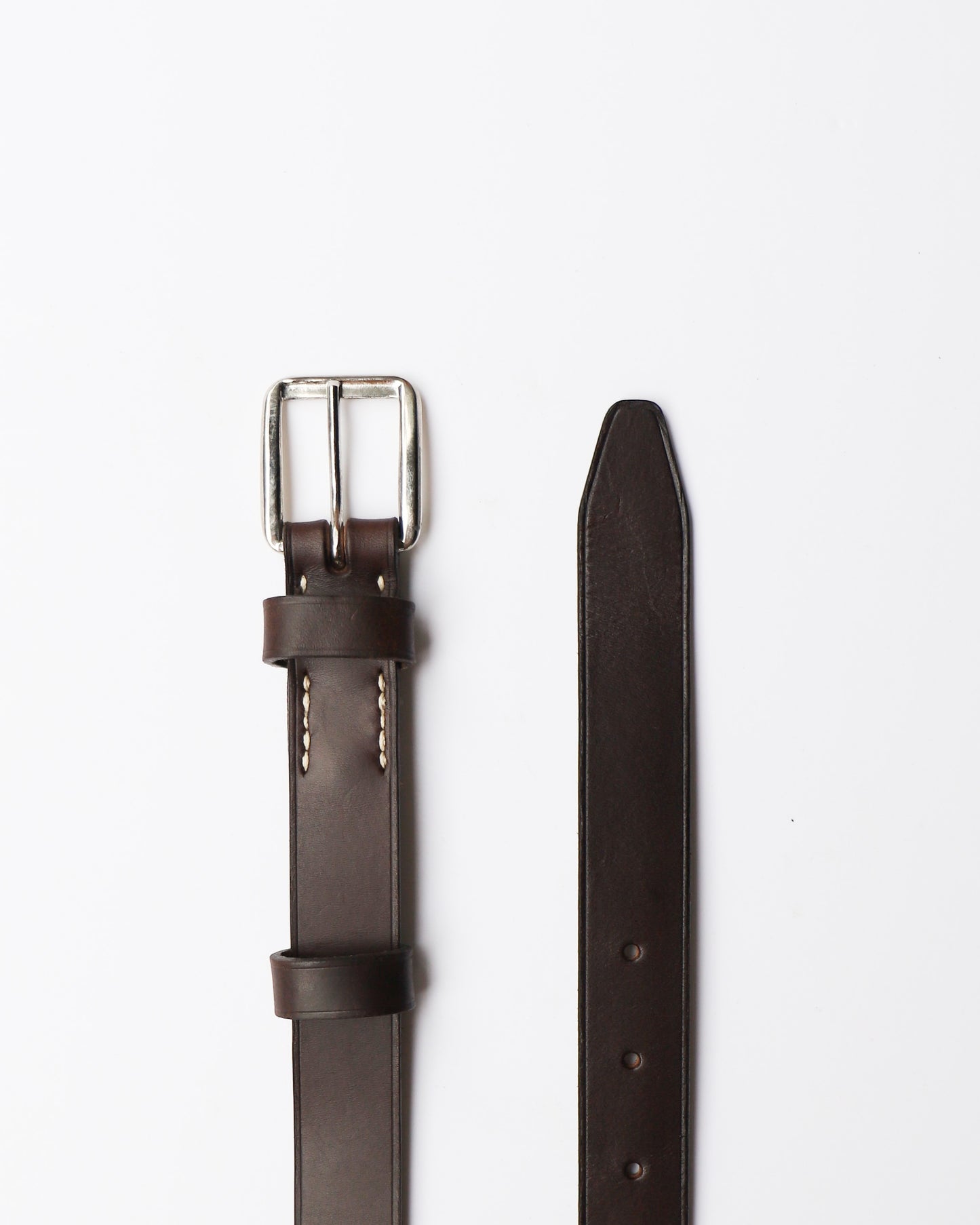 ANATOMICA FRENCH ARMY LEATER BELT / BROWN