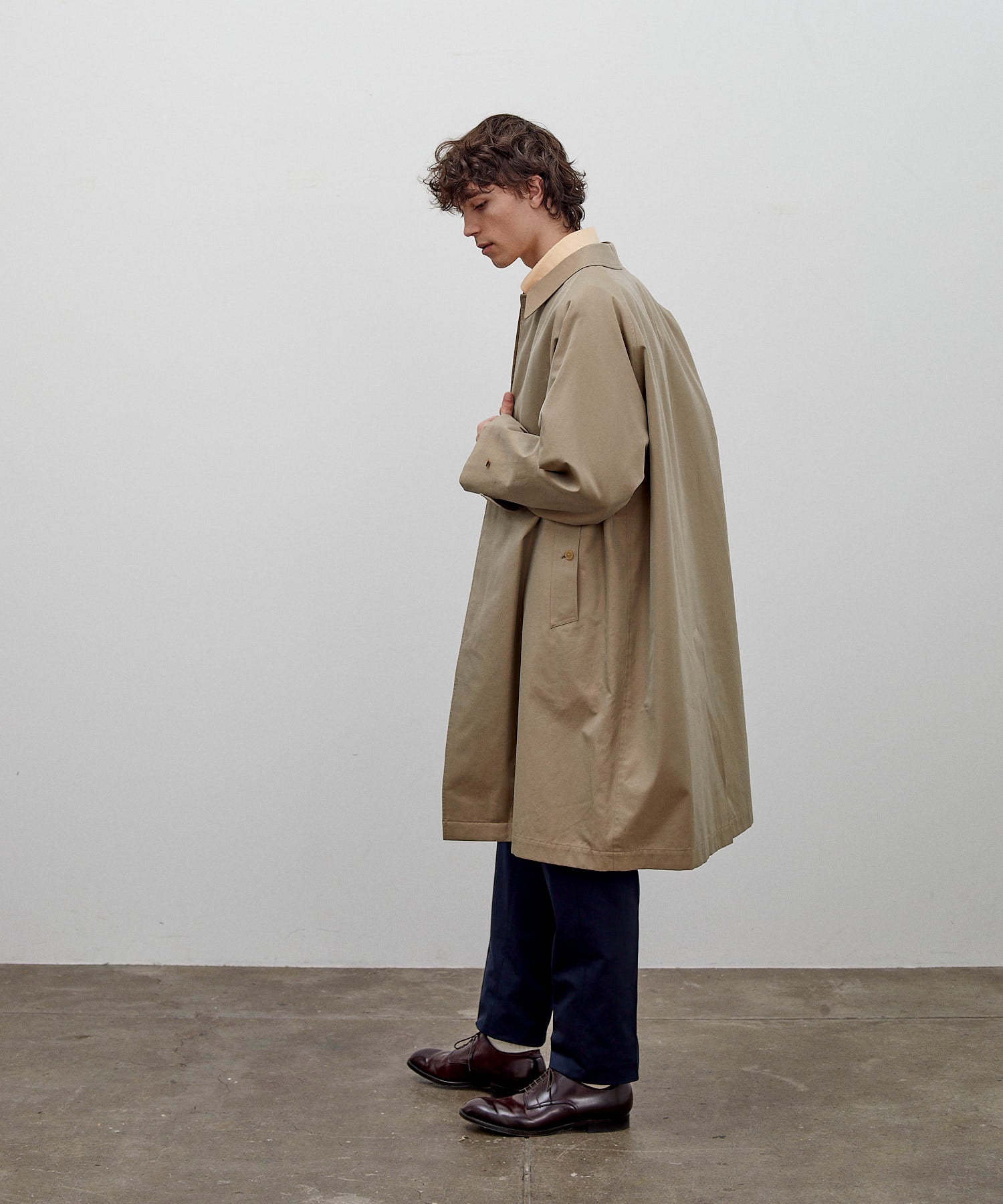 25FW 】ANATOMICA SINGLE RAGLAN COAT I / BEIGE – A'r11551 FUKUOKA