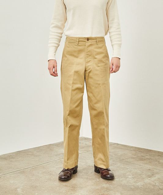 【 RESTOCK 】YANKSHIRE TROUSERS M1945 WEST POINT / BEIGE