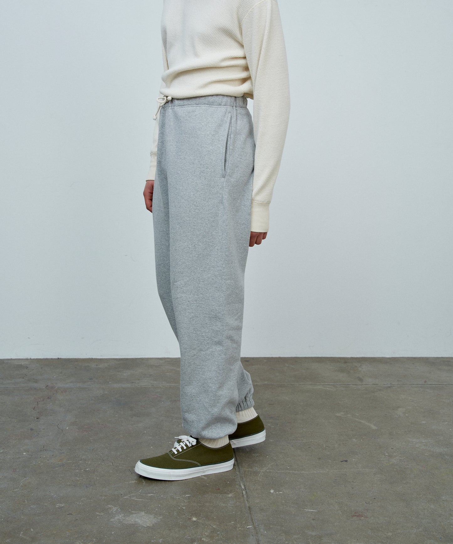 【 25FW 】ANATOMICA SWEAT PANTS / GREY
