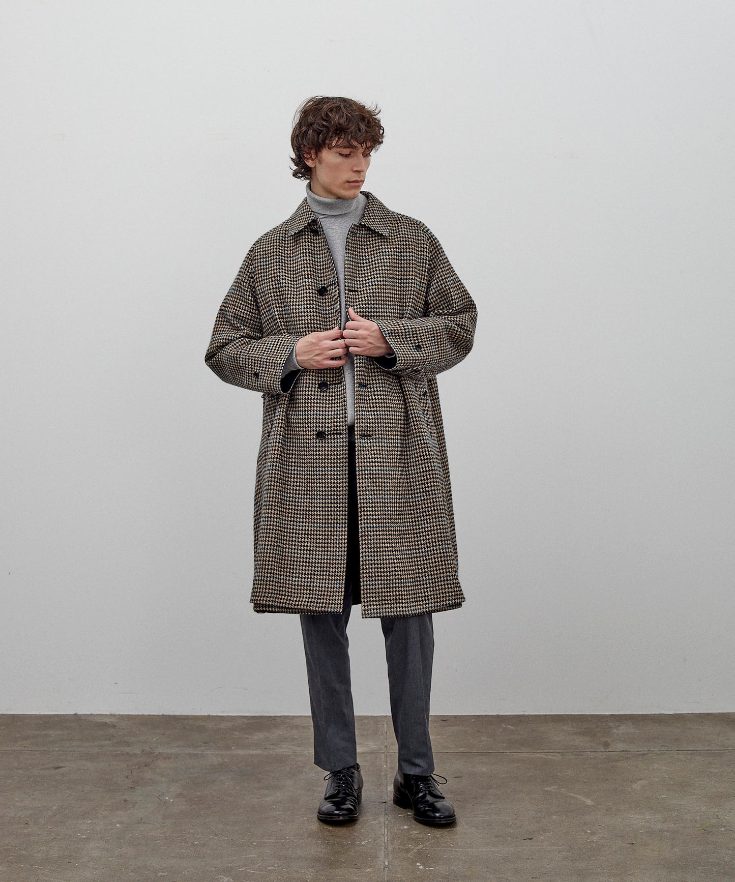 【 25FW 】ANATOMICA SINGLE RAGLAN COAT Ⅱ REVERSIBLE / BLACK