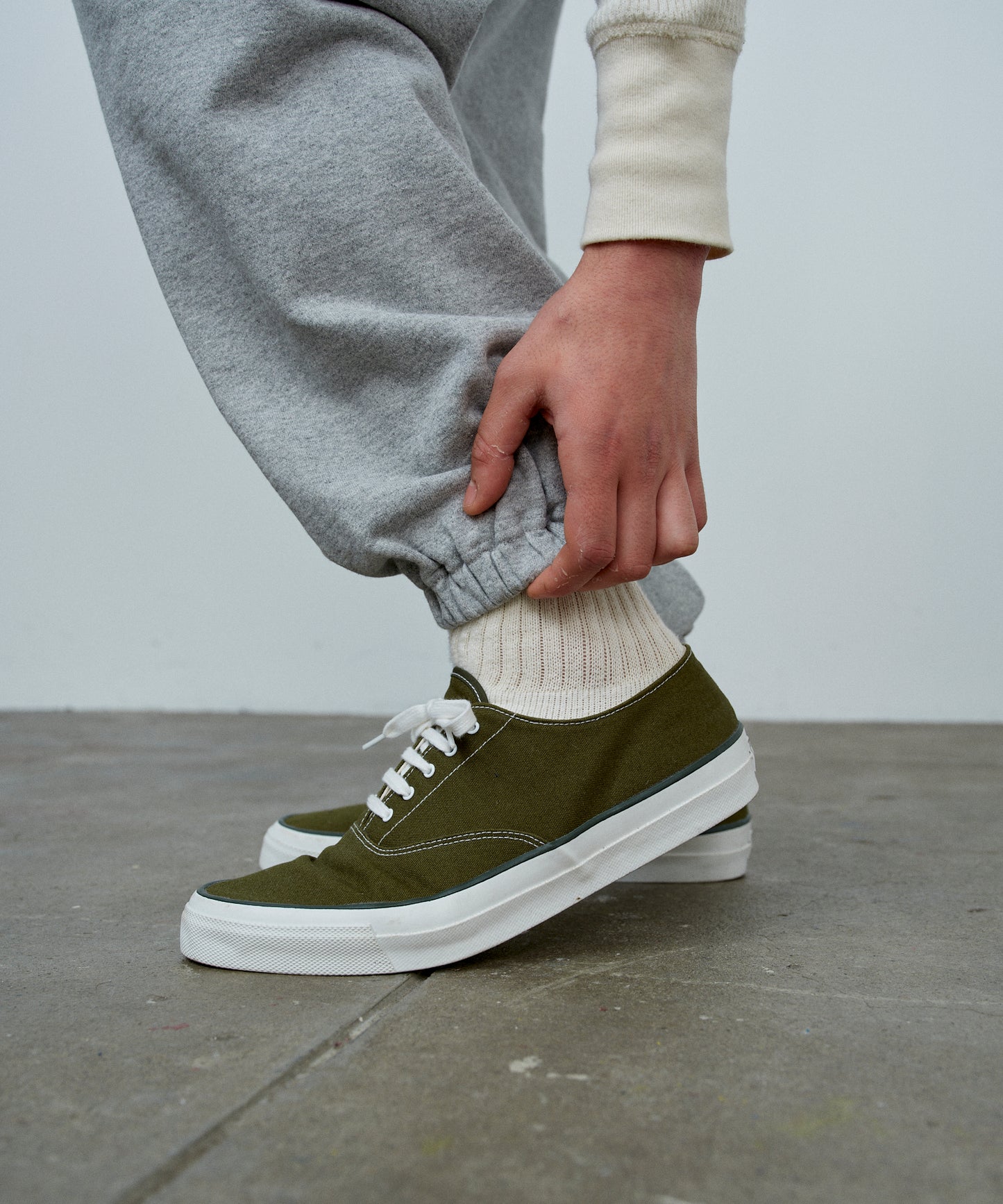 【 25FW 】ANATOMICA SWEAT PANTS / GREY