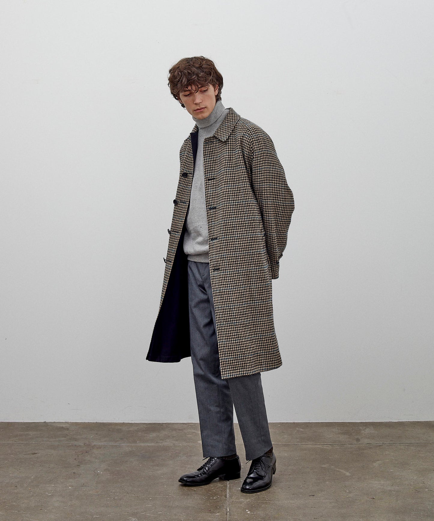 【 25FW 】ANATOMICA SINGLE RAGLAN COAT Ⅱ REVERSIBLE / BLACK