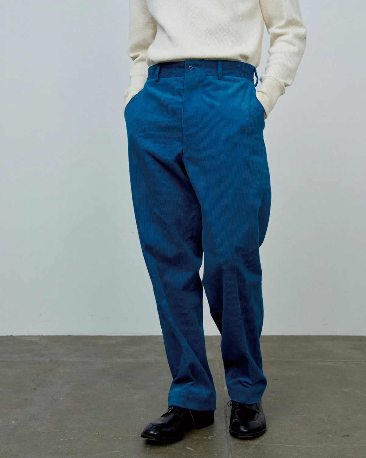 【 25FW 】BIG YANK 1963 TROUSERS CORDUROY / TURQUOISE