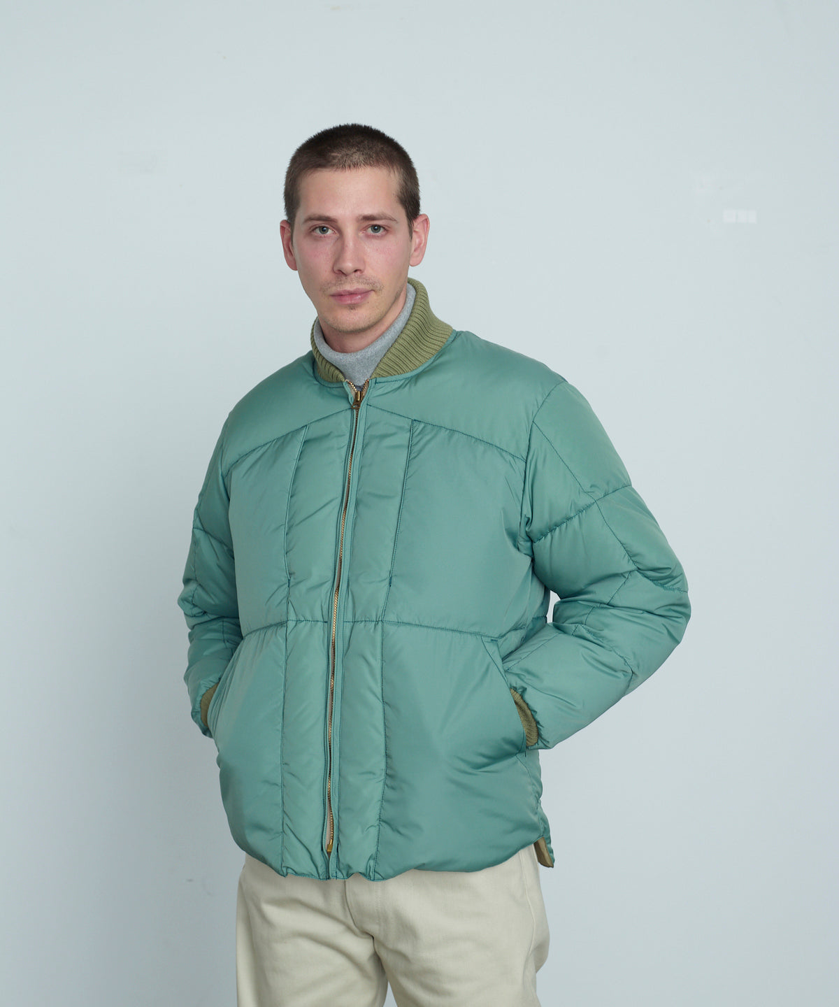 【 25FW PRE-ORDER 】RMFC GRAND TETON MC JACKET / EMERALD