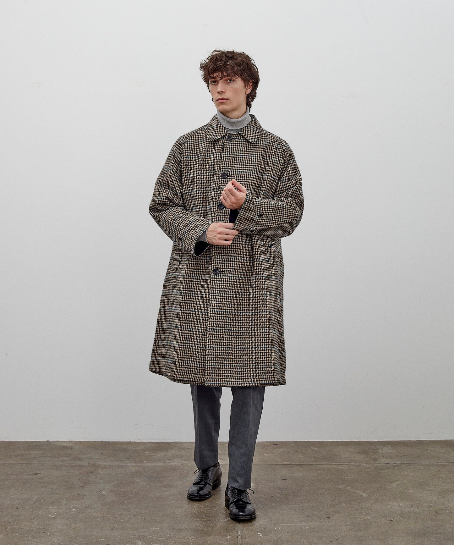 【 25FW 】ANATOMICA SINGLE RAGLAN COAT Ⅱ REVERSIBLE / BLACK