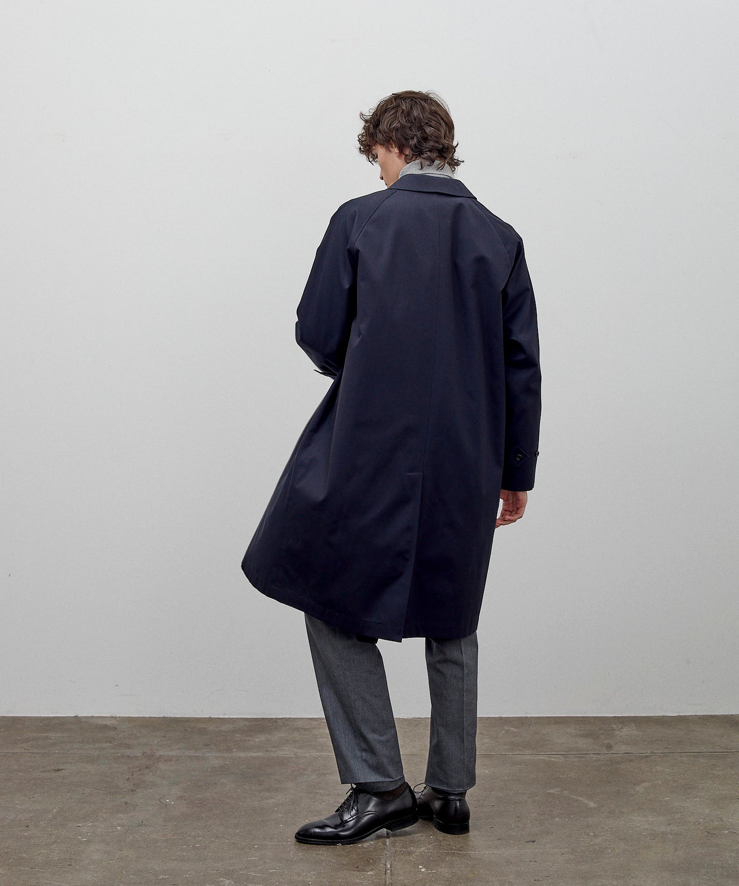 【 25FW 】ANATOMICA SINGLE RAGLAN COAT Ⅰ / NAVY