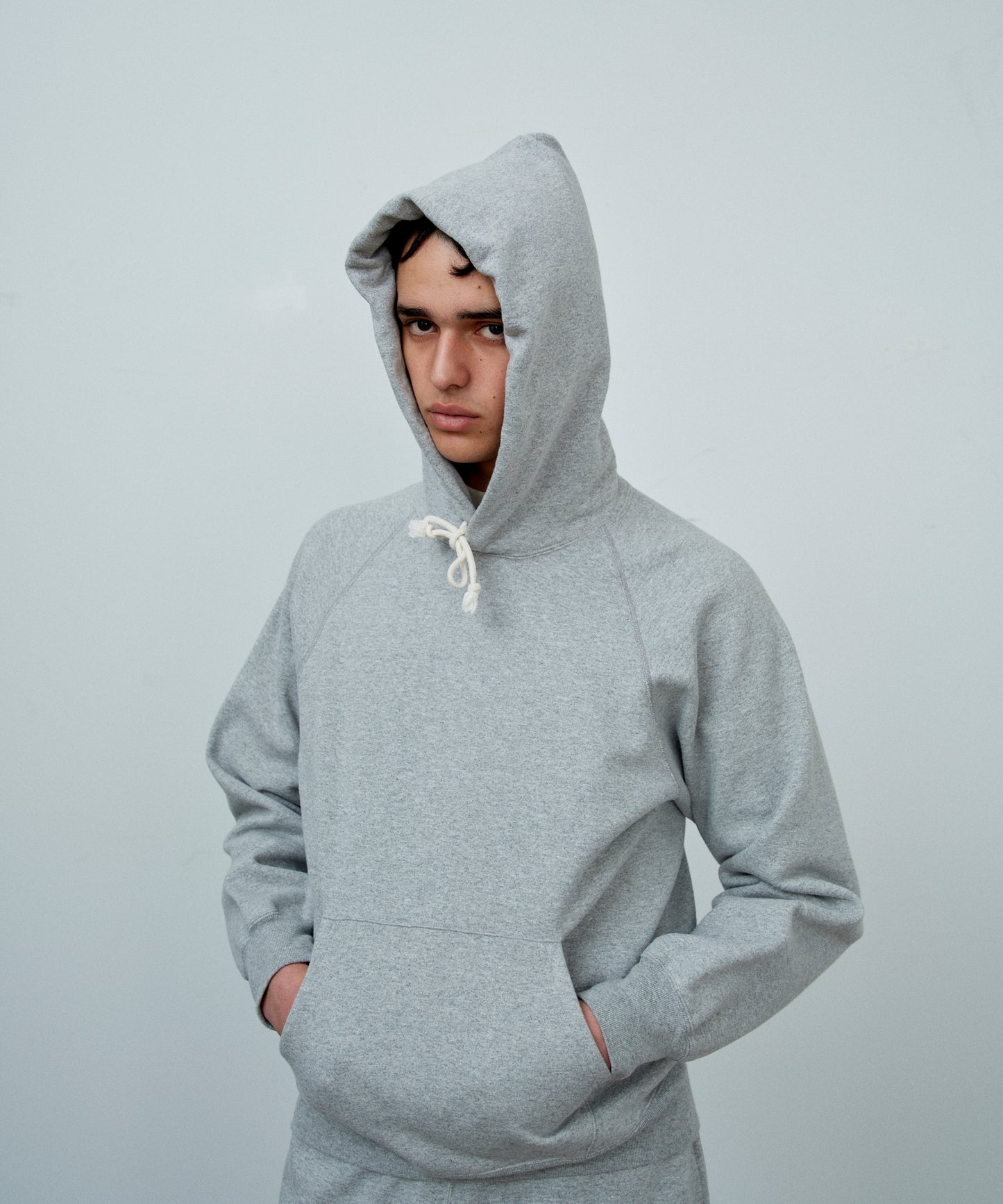 【 25FW 】ANATOMICA SWEAT RAGLAN PARKA / GREY