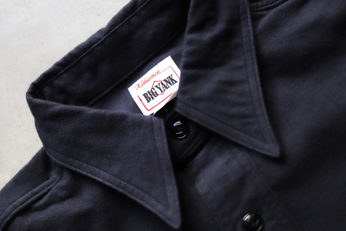 【 24FW 】BIGYANK 1942 SHIRT CHAMOIS / D.NAVY