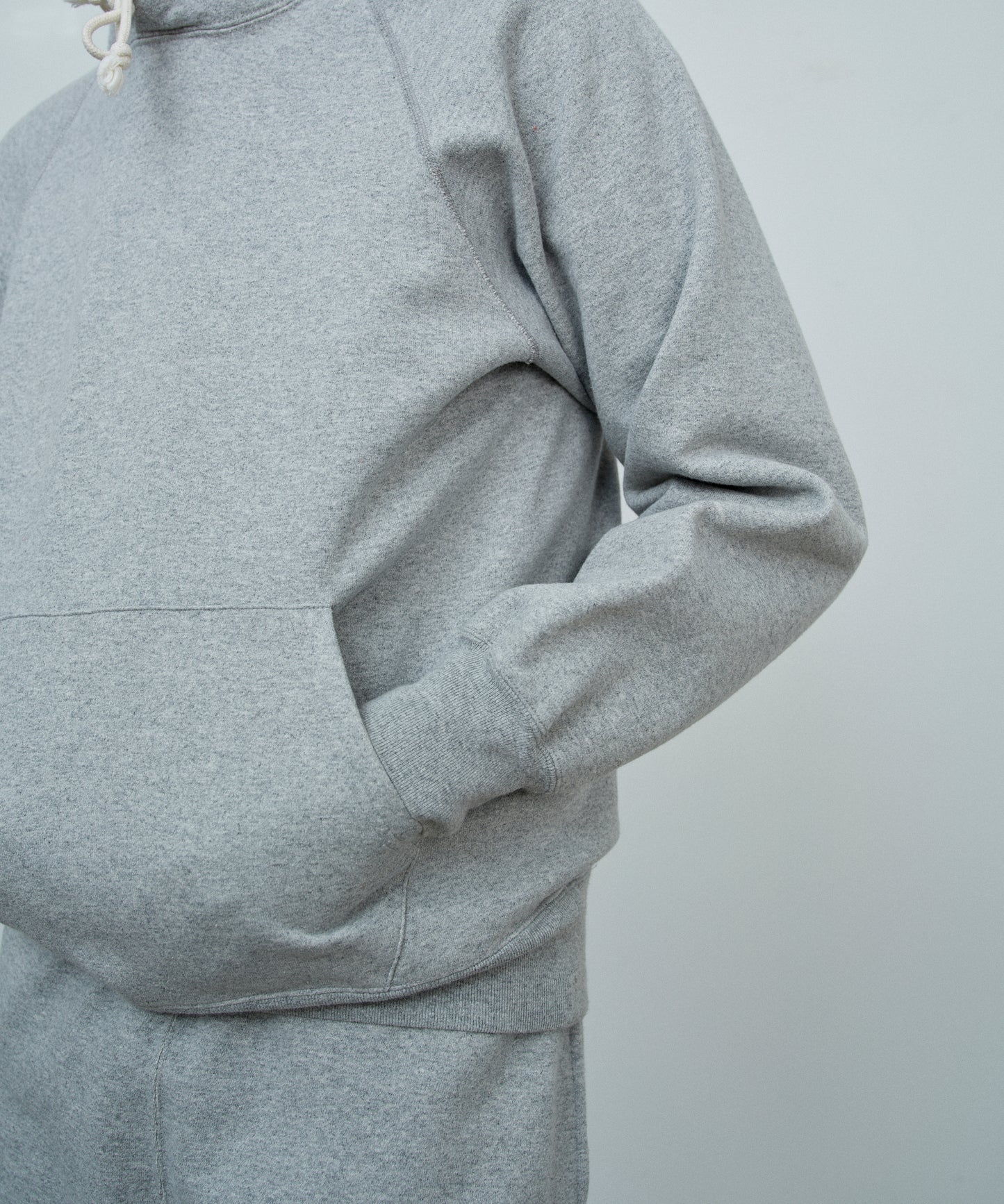 【 25FW 】ANATOMICA SWEAT RAGLAN PARKA / GREY