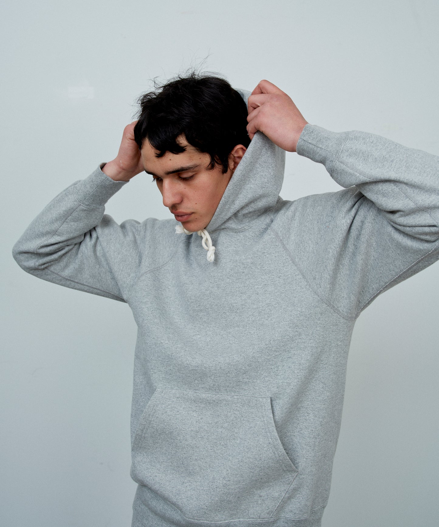 【 25FW 】ANATOMICA SWEAT RAGLAN PARKA / GREY
