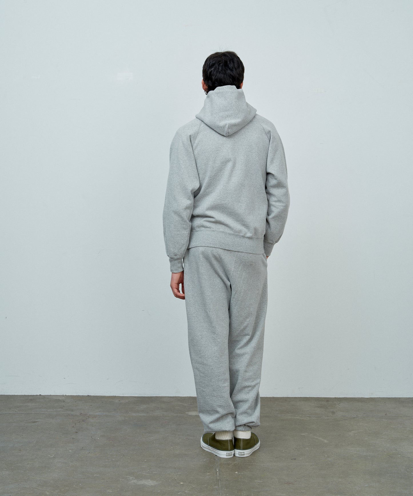 【 25FW 】ANATOMICA SWEAT RAGLAN PARKA / GREY