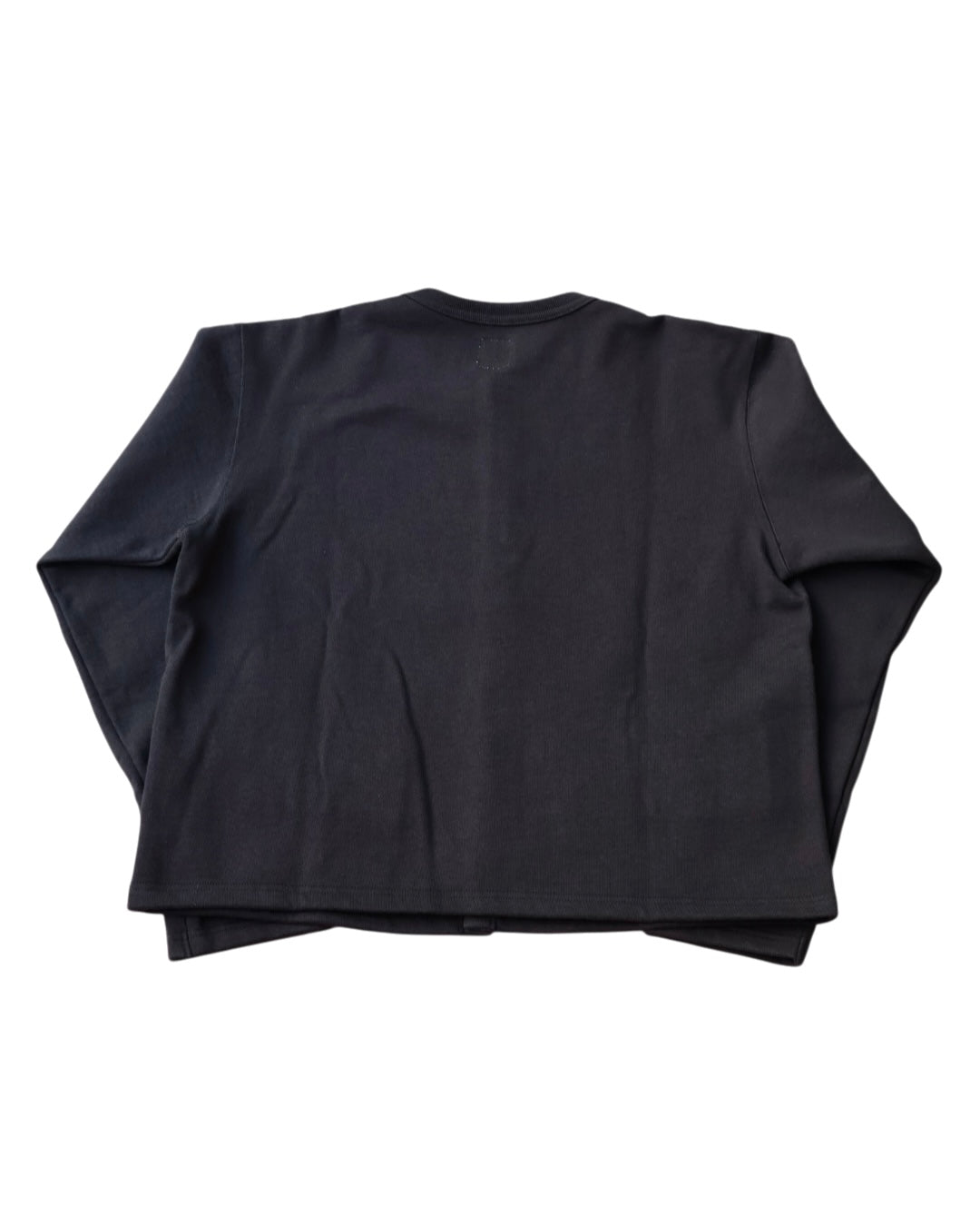 【 26FW 】ANATOMICA LADIES SWEAT CREW NECK CARDIGAN / BLACK