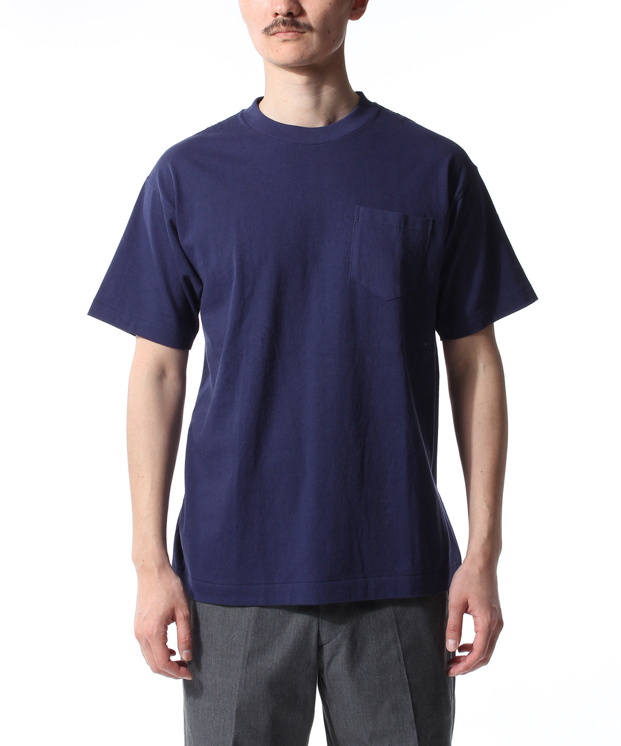 A'r DESIGN ORIGINAL POCKET TEE / NAVY