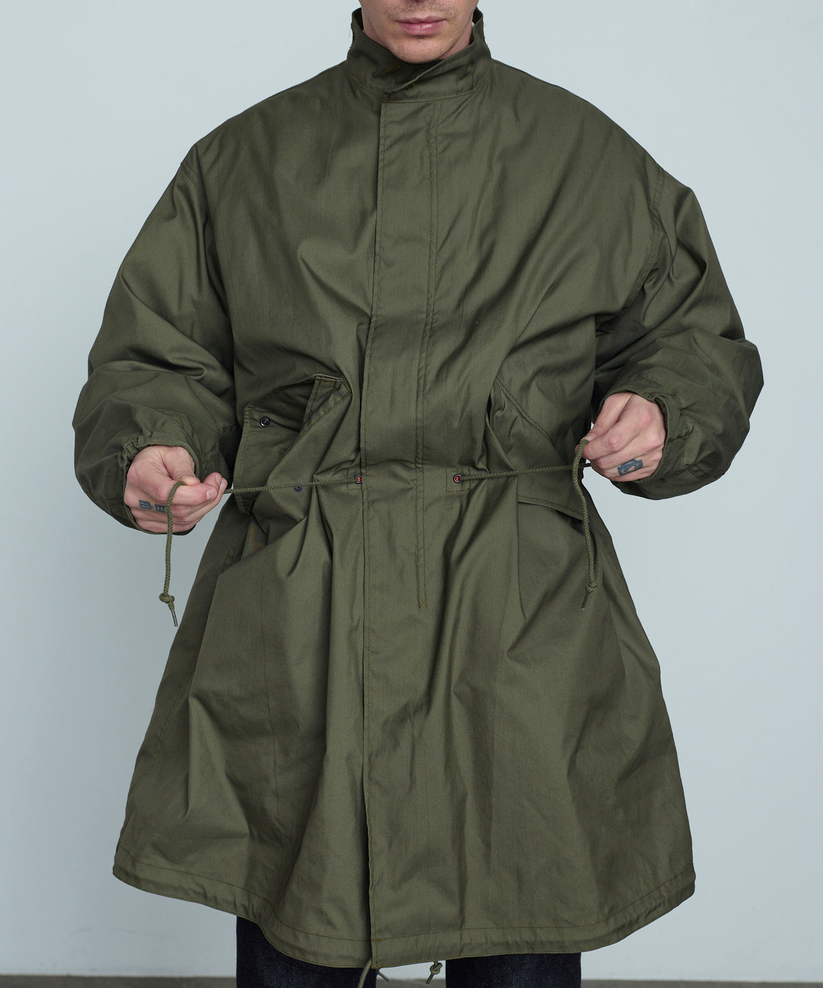 【 25FW 】RMFC M65 FISHTAIL VTG POPLIN with LINER / OLIVE