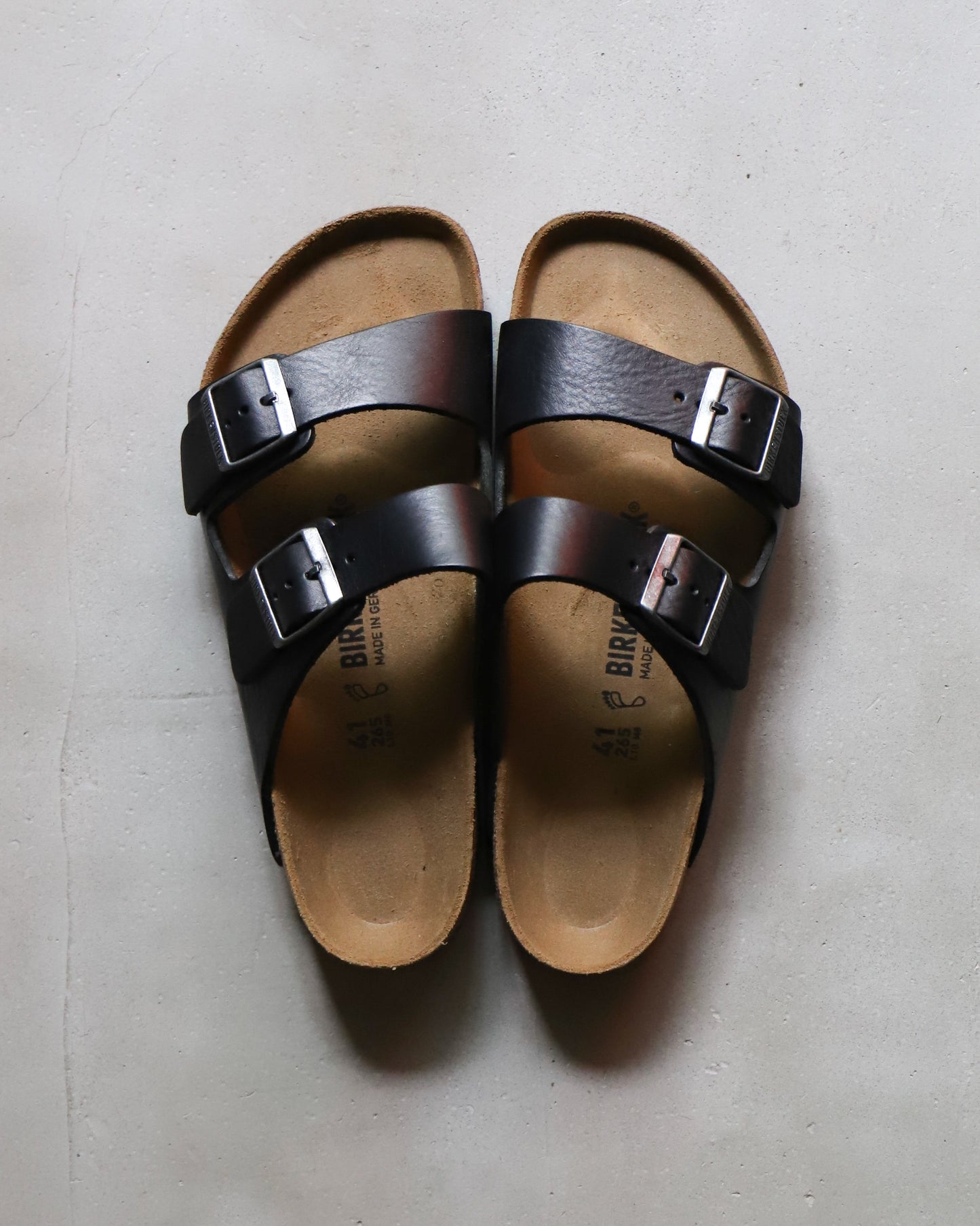 【 24FW 】BIRKENSTOCK Arizona REGULAR LE Vintage Wood / BLACK